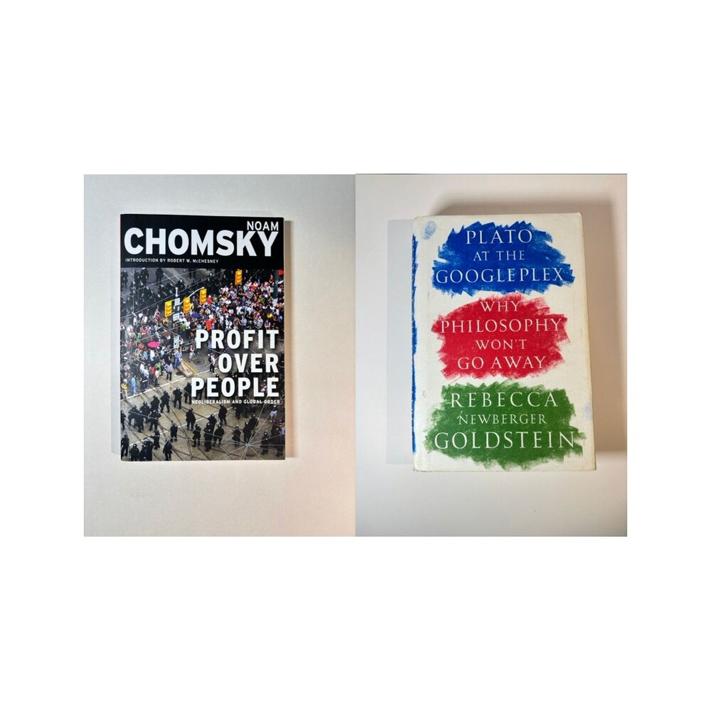 2 Books For Thinkers: Chomsky, Plato At The Googleplex GOOD